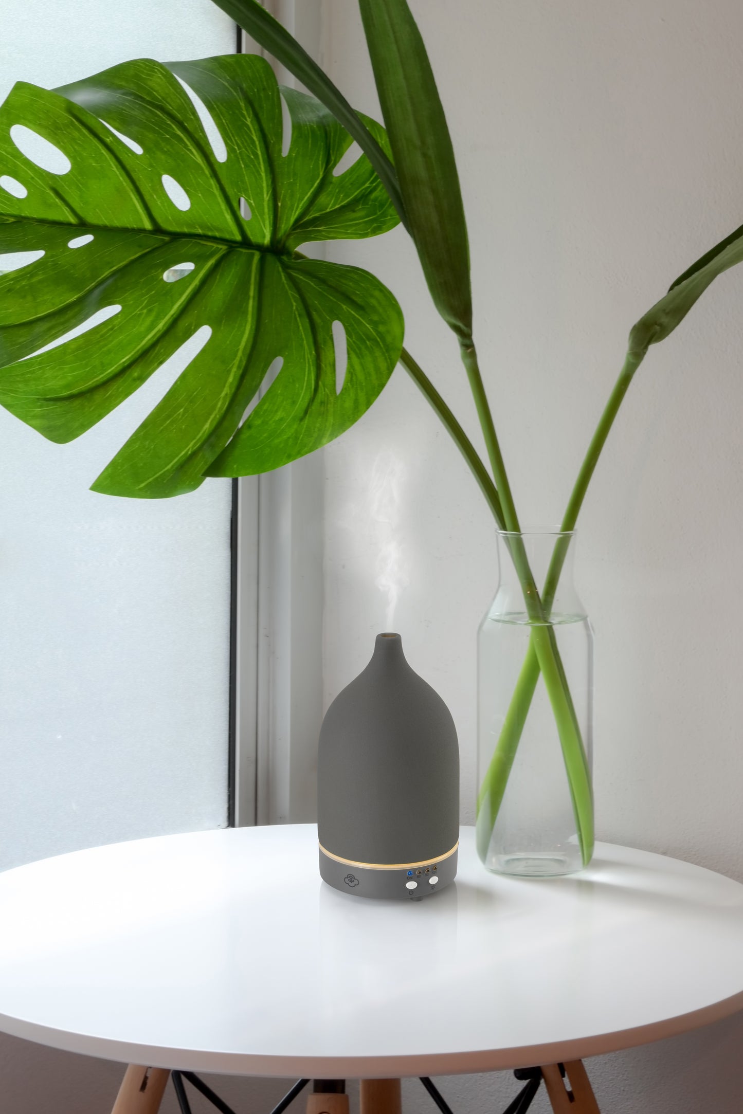 Vapor Grey Ceramic Ultrasonic Aroma Diffuser 90ml