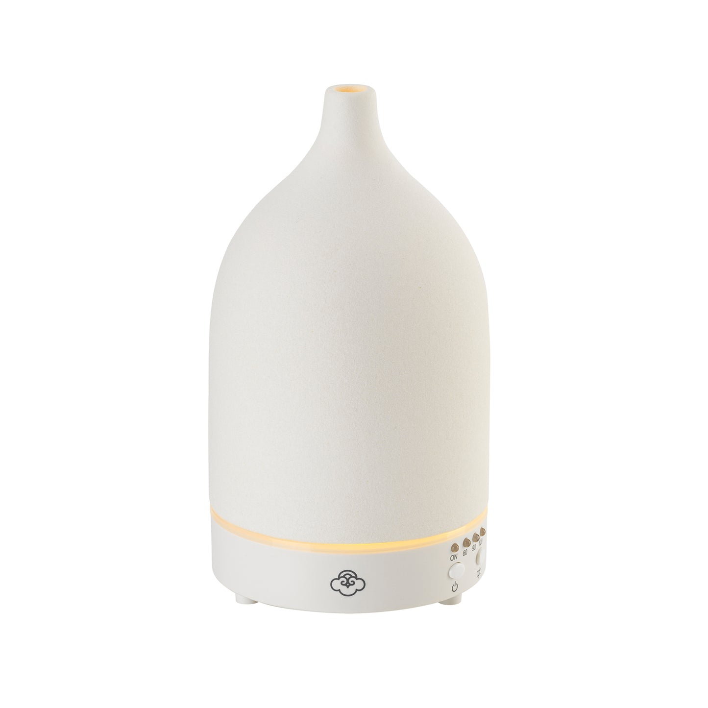 Vapor White Ceramic Ultrasonic Aroma Diffuser 90ml