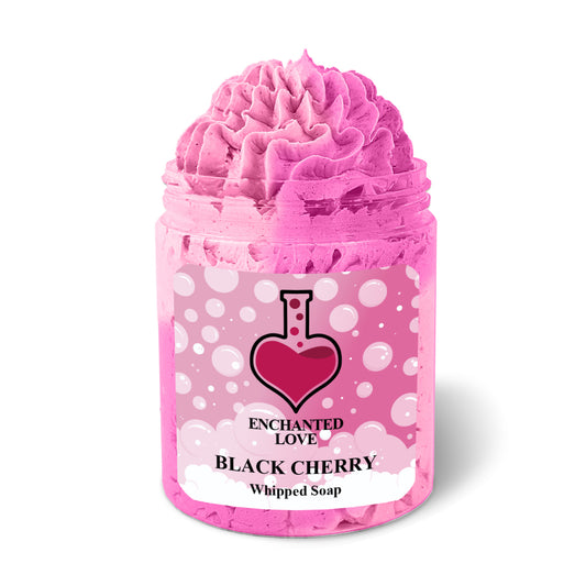 Black Cherry Whipped Soap