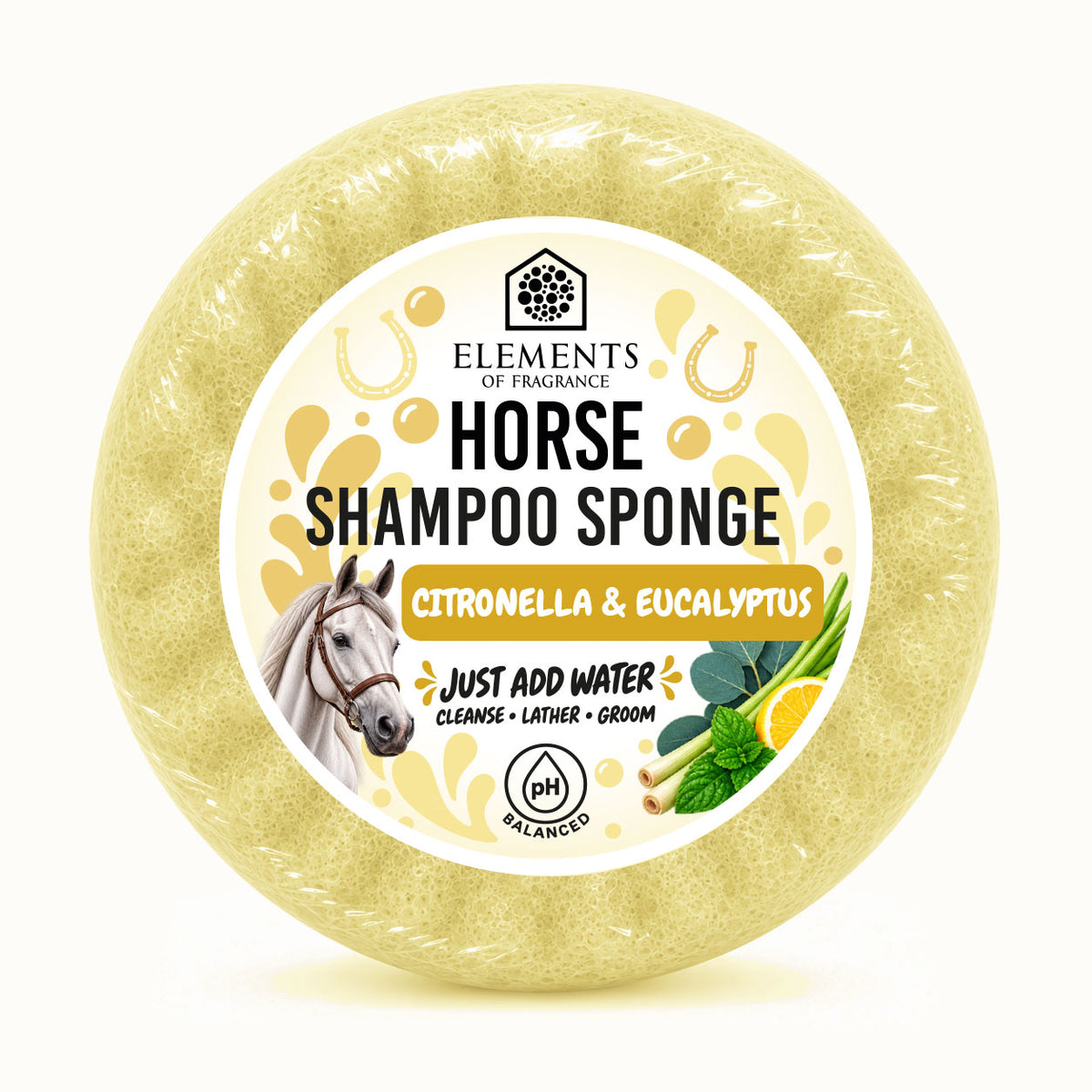 Horse Shampoo Sponge CDU