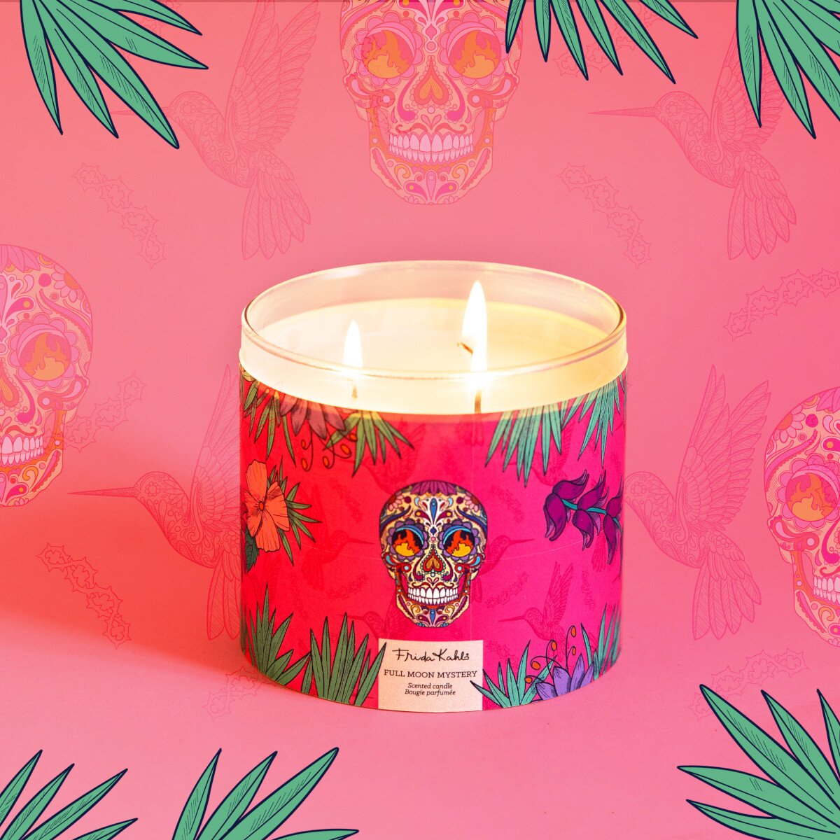 Full Moon Mystery - 400g Scented Candle Frida Kahlo