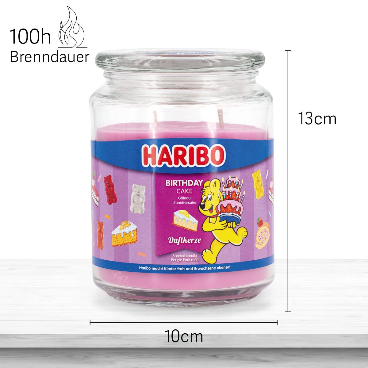 Birthday Cake - 510g Scented Candle Haribo