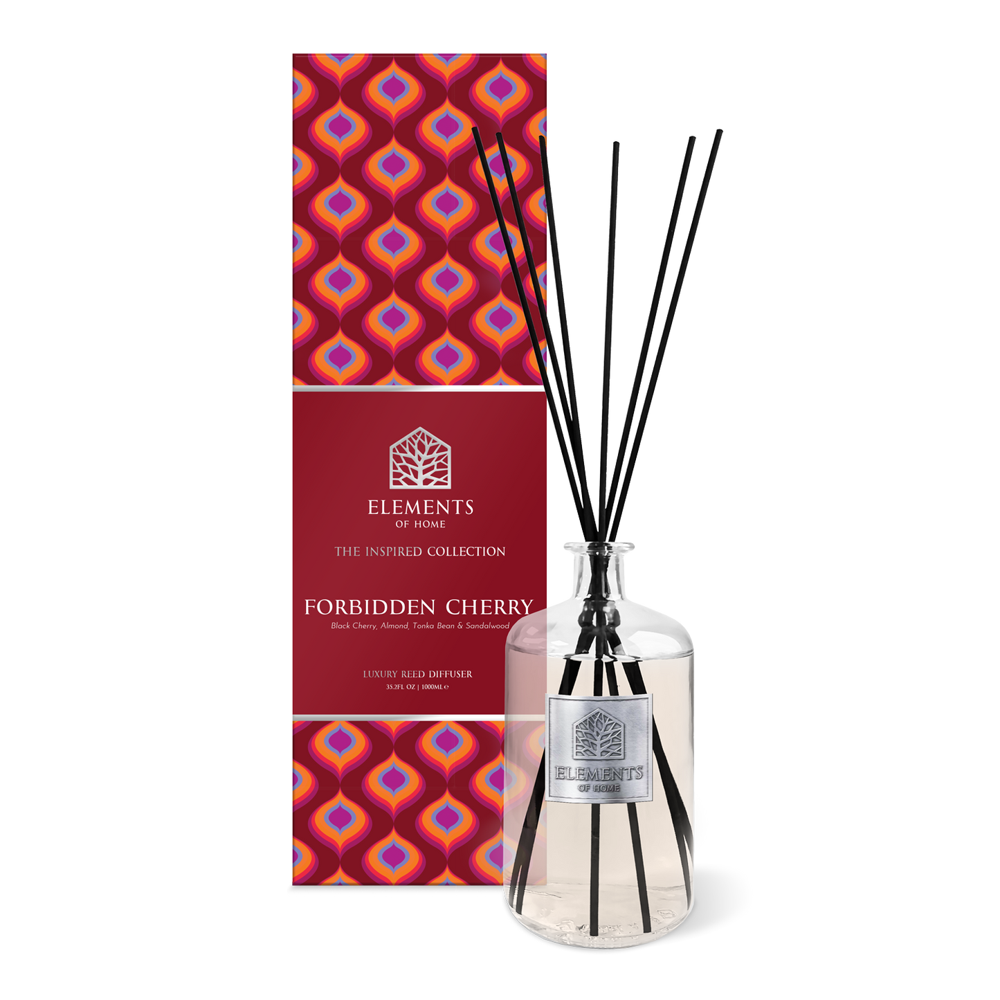 Forbidden Cherry  500ml Inspired Reed Diffuser