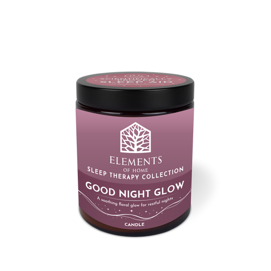 Good Night Glow - 140g Sleep Therapy Glass Candle