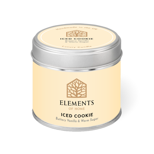 Iced Cookie Candle In A Tin 180g