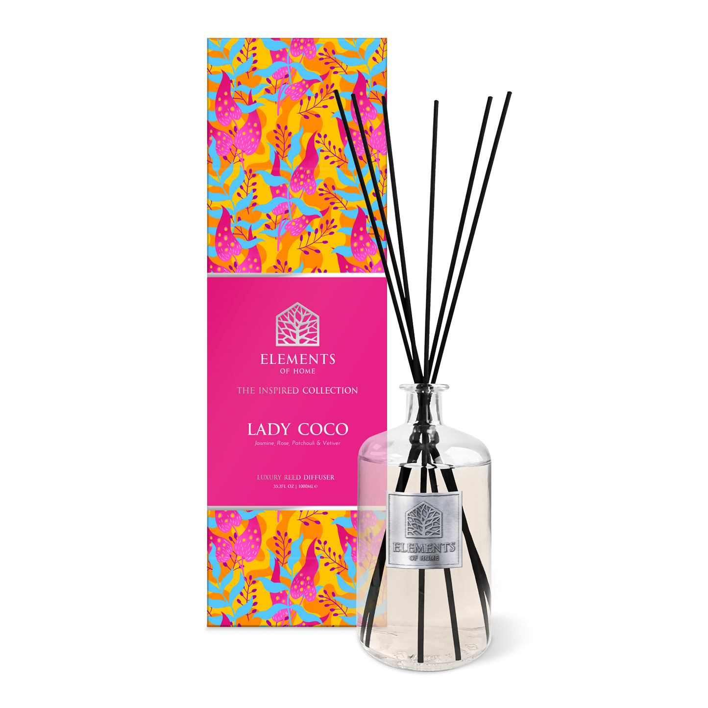 Lady Coco  500ml Inspired Reed Diffuser