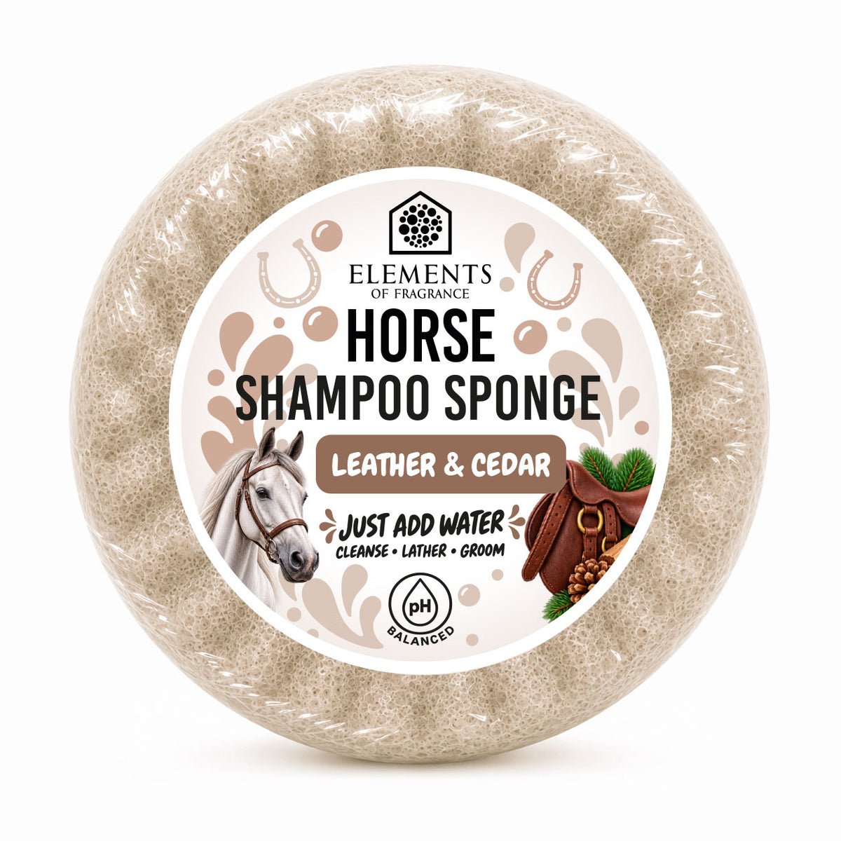 Horse Shampoo Sponge FSDU – 96 Sponges