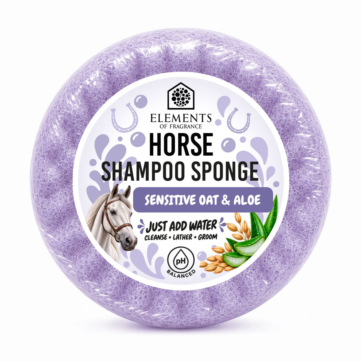 Horse Shampoo Sponge FSDU – 96 Sponges