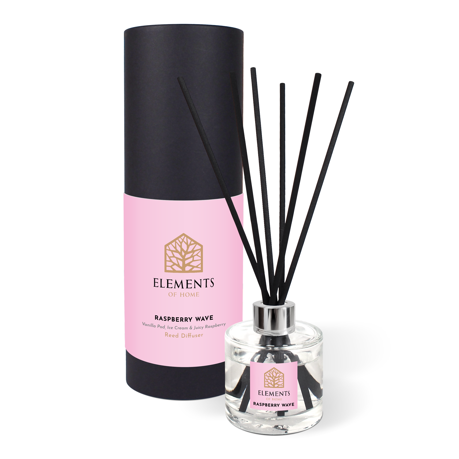 Elements of Fragrance - Rasberry Wave - Reed Diffuser