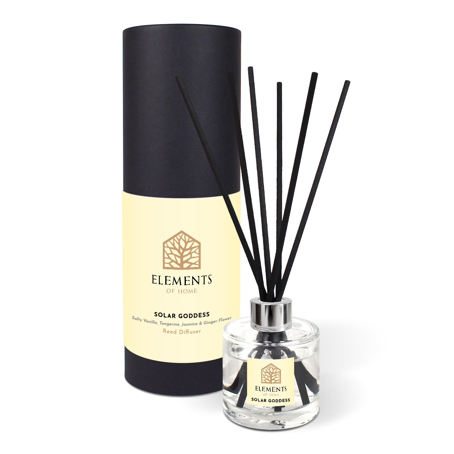 Elements of Fragrance - Solar Goddess - Reed Diffuser