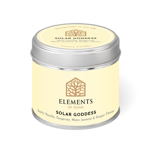 Solar Goddess Candle In A Tin