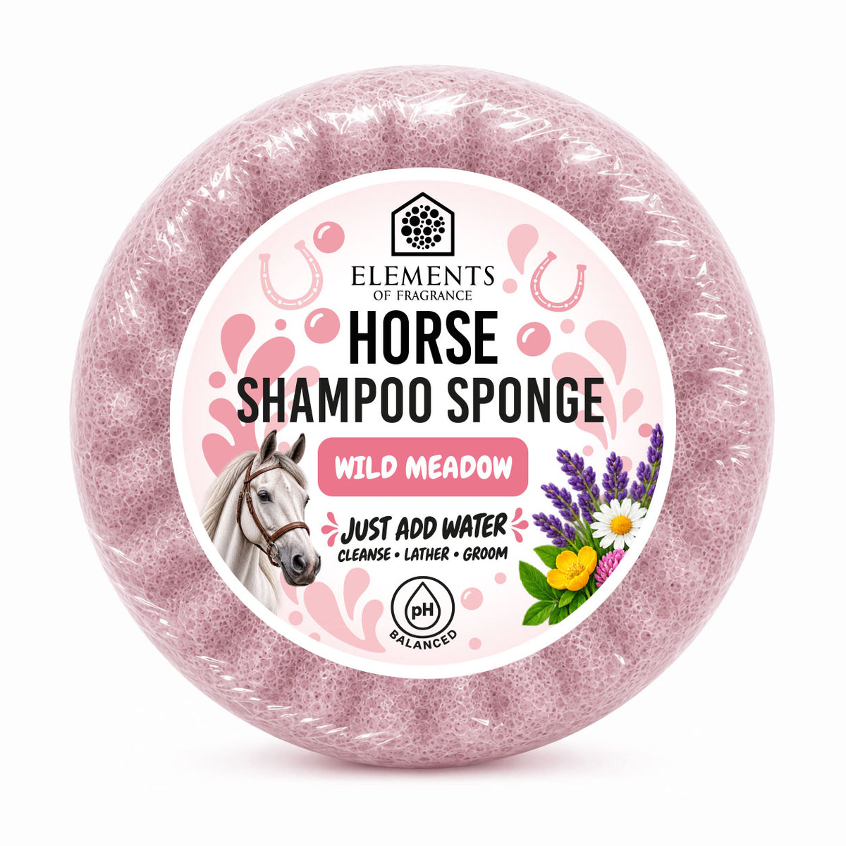 Horse Shampoo Sponge FSDU – 96 Sponges
